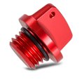 thumbnail image 1 of Oil Filler Caps Dustproof Aluminum Universal Chassis Cover Waterproof Replacement Plug Covers Motorcycle Accessory Good Sealing Red, 1 of 7