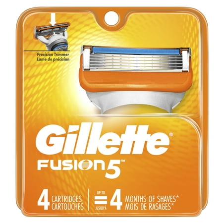 Gillette Fusion5 Men's Razor Blades, 4 Blade