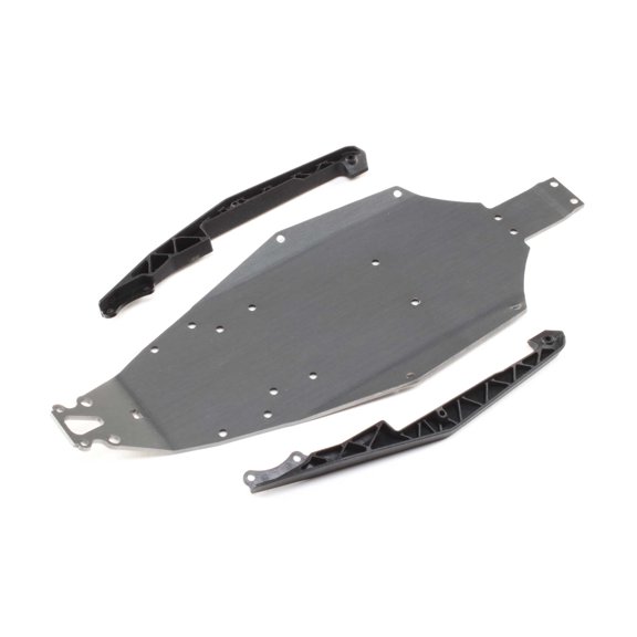 Losi Chassis & Mud Guards Mini-T 2.0 LOS211019 Elec Car/Truck Replacement Parts