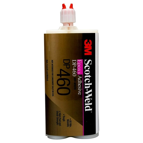 3M Scotch-Weld 87831 Epoxy Adhesive DP460, 400 mL, Off White, 13.53 fl. oz.