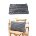 thumbnail image 1 of Funda de almohada de franela perfecl Reversible Gris Oscuro 30x50cm, 1 of 8