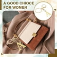 thumbnail image 4 of Uxcell 2 Pcs Initial Letter Keychain Letter Keychain for Women Alphabet Pendant for Key Handbag Purse Bag Letter I, 4 of 7
