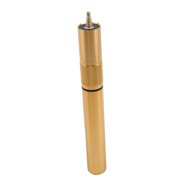 Extensor de taco de billar compacto y fuerte, extensión de taco de para Oro