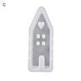 thumbnail image 3 of Scented Candle Mold Silicone Candle Mold for Handmade Soap Cake Decoration Diy Crafts Exquisite House-shaped Design Easter Rabbit Mold for Home, 3 of 5