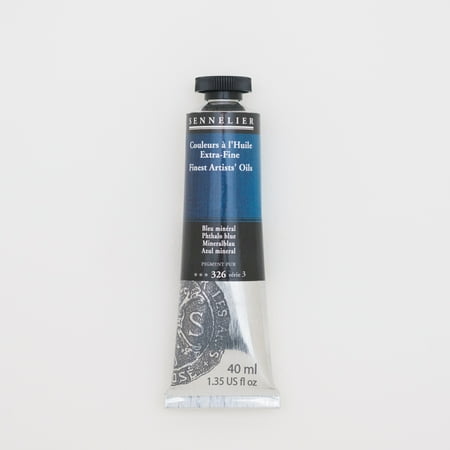 UPC: 3046450459408 | Sennelier Artists 1.35 oz Phthalo Blue S3 Satin Oil Art Paint