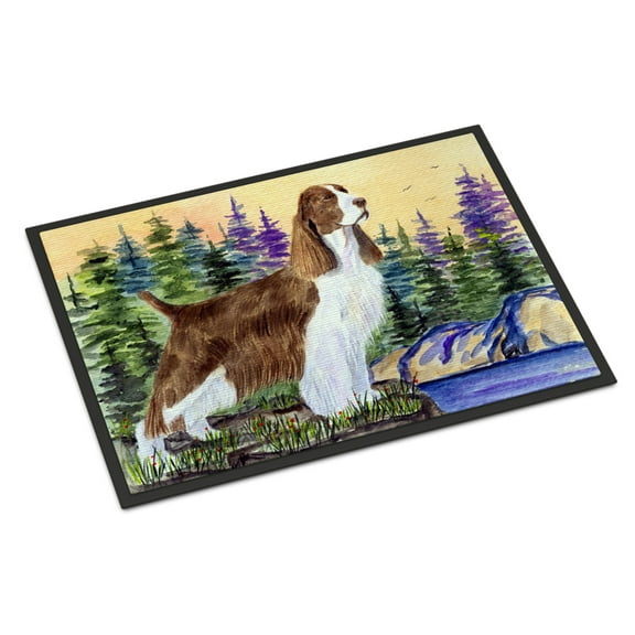Carolines Treasures SS8105MAT Springer Spaniel Doormat 18x27 27"L x 18"W multicolor
