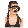 thumbnail image 4 of Visor Máscara Adulto CRESSI  Liberty Quattro Negro/Amarillo Cuatro Lentes Transparentes Amplia Visión, 4 of 6