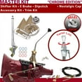 thumbnail image 1 of American Shifter  C4 Shifter Kit Chrome 10 in. E Brake Cable Clevis Trim Kit Dipstick for F8130, 1 of 1
