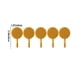 thumbnail image 3 of Paquetes de 5 ganchos adhesivos fuertes para baño y cocina - No hay taladros colgados sin daños para toallas, cubiertos y batas con giro 360 grados, 3 of 6