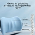 thumbnail image 5 of Car Cushion Car Memory Foam Lumbar Cushion To Relieve Driving Fatigue Slow Car Lumbar Pillow, 5 of 6
