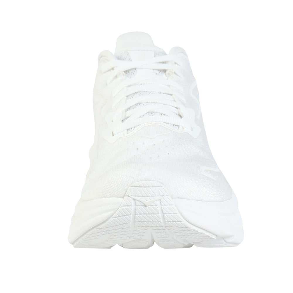 Hoka Men's Clifton 10 Sneaker, White/White, 8 - Walmart.com