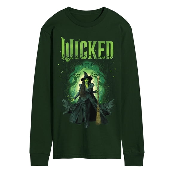 Wicked: Part 2 - Elphaba Forest - Men's Long Sleeve Graphic T-Shirt