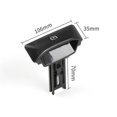 thumbnail image 2 of Compatible with Mercedes Benz CE Cls Glk Class X204 W204 W212 Handbrake Handle 2044270020 Black FP-Good, 2 of 5