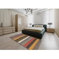 thumbnail image 5 of Ahgly Company Machine Washable Indoor Rectangle Contemporary Chestnut Brown Area Rugs, 2' x 3', 5 of 7