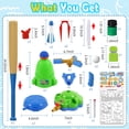 thumbnail image 3 of KiddiTouch 4-in-1 Water Sprinkler for Kids,Outdoor Water Baseball Toy,Rotating Sprinkler & Rocket Launcher,Outdoor Summer Backyard Playset for Boys Girls Ages 3-12, 3 of 8