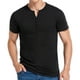 Waiimak Chemises de Taille Plus pour Hommes T-Shirts à Manches Courtes de Couleur Unie – image 1 sur 7