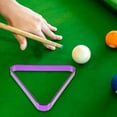 thumbnail image 5 of Raindrops  Table Pool Balls Rack Billiard Triangle Frame Mini Racks Purple, 5 of 8