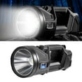 thumbnail image 2 of Asaruley Solar Powered Handheld Searchlight with 6 Modes for Outdoor Exploration and Emergency Use, 2 of 6
