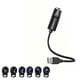 thumbnail image 2 of Lámpara proyector USB - Luz ambiental portátil con ángulo ajustable de 360° y películas intercambiables para decoración de dormitorios, techos y paredes, 2 of 9