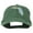 Dark Green, variant on Florida State Map Embroidered Washed Cap - Black OSFM