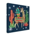 thumbnail image 2 of Trademark Fine Art 'Lovely Llamas III Christmas' Canvas Art by Mary Urban, 2 of 4