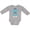 AC-Heather Grey, variant on Inktastic My Daddy is a Nurse Boys or Girls Long Sleeve Baby Bodysuit