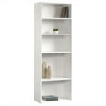 thumbnail image 2 of Home Square 5-Shelf Wood Bookcase in Soft White (Set of 2), 2 of 3