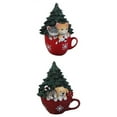 thumbnail image 1 of yuksok 2pcs LED Christmas Luminous Statue Sculpture Xmas Home Decor, 1 of 8