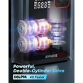 thumbnail image 3 of Compresor de aire portátil para inflar neumáticos Kohree, 150 PSI, 20000 mAh, 3 of 8
