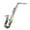 Silver A, variant on lionlar Musical ABS Simulation 8 Tones Saxophone Wind Instruments for Gifts Gold1