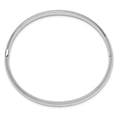 thumbnail image 2 of 14k White Gold Bracelet Bangle Women's 6 mm 7 in High Polished 6.00 Hinged, 2 of 4