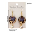 thumbnail image 2 of KDSJSXW 2024 New Easter Women's Earrings Hummingbird Exaggerated Retro Fashion Winged Bird Earrings Earrings Versatile Earrings Fashion Special Earrings Earrings (Navy Blue,One Size), 2 of 6