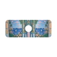 thumbnail image 7 of Yayeee Faucet Mat for Kitchen Sink 14.7" Diatomite Long Splash Guard Pad, Sea Window, 7 of 7
