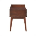 thumbnail image 7 of Chelsea Lane Ethan Wood Bench with 1 Drawer, Espresso, 7 of 7