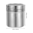 thumbnail image 3 of Dispensador portátil de acero inoxidable para chocolate en polvo, azúcar y cacao., 3 of 8