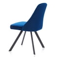 thumbnail image 6 of Furniture of America Waine Tufted Accent Chairs - Set of 2, Blue, 6 of 12