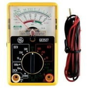 Power Gear 14-Range Multimeter, Battery Tester, Analog Multimeter, Measuring Voltage, Measures Resistance, 1 AA Battery Included, Home & Hobby Use Only, ETL Listed, Black, 50952