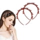 thumbnail image 2 of 2PCS-Diadema trenzada marrón-diadema trenzada, 2 of 8