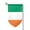 Fillet, variant on Garden Flag Flag Of Ireland Double Sided Small Yard Holiday Garden Flag for Outside Decor 12.5x18 Inch Square