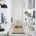 thumbnail image 4 of Yayeee Runner Rug for Bedroom 2'x6' Machine Washable Hallway Non Slip Mat, Dog Artist, 4 of 8