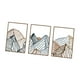 thumbnail image 1 of Arte de pared de metal Macarena 3 piezas dibujo lineal minimalista decoración de hogar 30 cm x 40 cm, 1 of 8