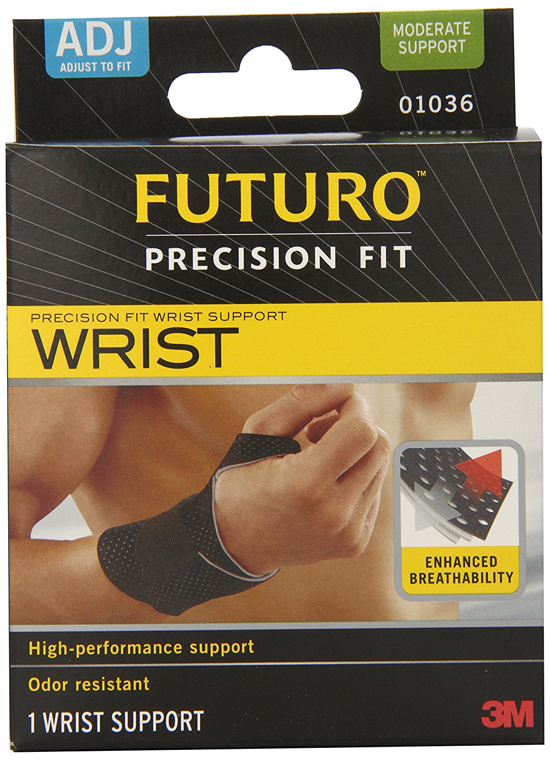 FUTURO Precision Fit Wrist Support, Adjustable - Walmart.com - Walmart.com