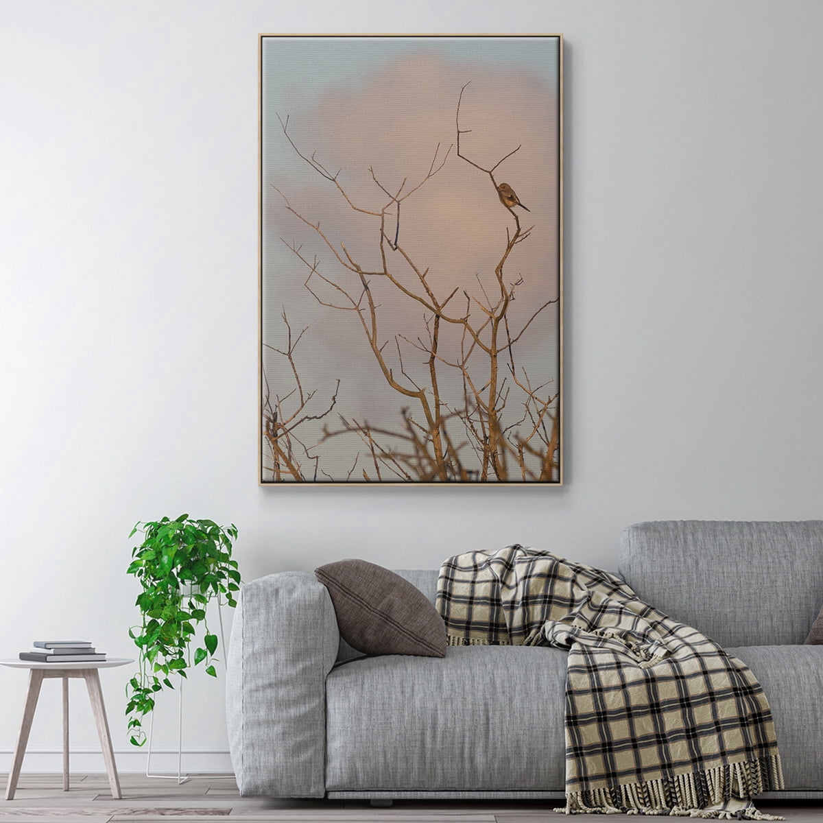At Dawn Framed Premium Gallery Wrapped Canvas - Ready to Hang