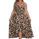 thumbnail image 2 of Puntoco Vestidos Mujer Verano Moda Mujer Estampado Tallas Grandes Cuello En V Ventilar Sexualidad Vestido Flotante, 2 of 5