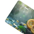 thumbnail image 2 of Easygdp Fresh Passion Fruit Still Life License Plate Car Front License Plate Car Decoration Car Accessories Front Tag Plate Standard Size, 2 of 8