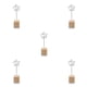 thumbnail image 2 of Soporte para tarjetas Monstrate Base de lugar clip de metal y madera 11,5 x 3,3 x 3 cm, 2 of 6