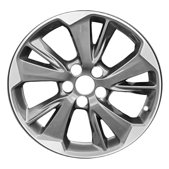 Remanufactured Flange Cut Dark Charcoal Metallic Aluminum Wheel 19 x 7.5 fits 2021-2024 Honda Odyssey