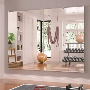 Hans & Alice Gym Mirrors for Home and Commercial Use - 47.2" x 31.5" Single Mirror