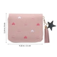 thumbnail image 2 of GASTROPOD Wallet Cards Wallet Holder PU Pack Cartoon Girls Wallets Tri Mini Novelty Billfold Girls Little Fold Kids, 2 of 4
