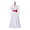 white, variant on Horror Movie ConjingDoll White Dress Womens Horror Scary Dress for Adult Outfits